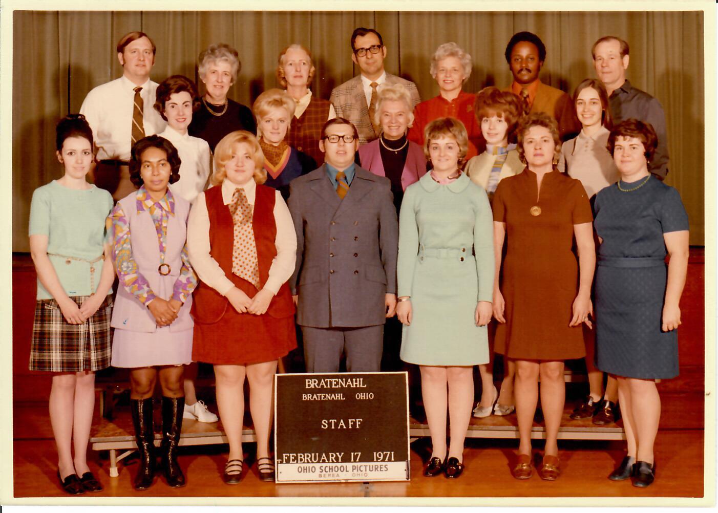 School Year 1970 71 Bratenahl Historical Society Bratenahl Ohio