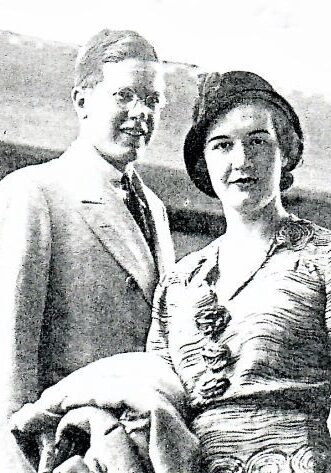 Brigham and Gertrude Britton 1931